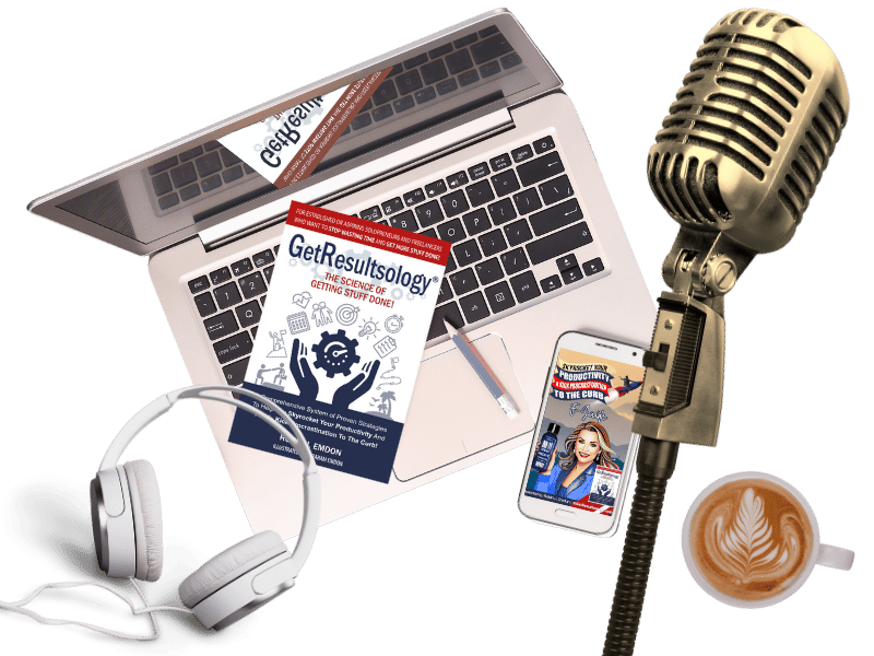 Laptop, book, mic, phone, headset